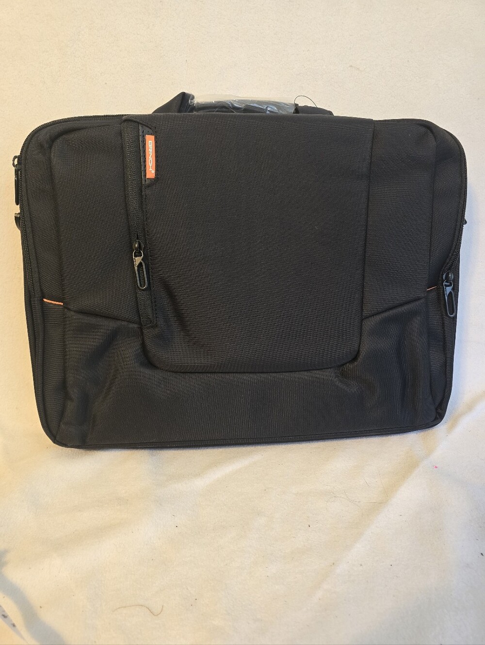 Brinch Black Men's Laptop Briefcase New With Tag - Sleek Professional Carry Case